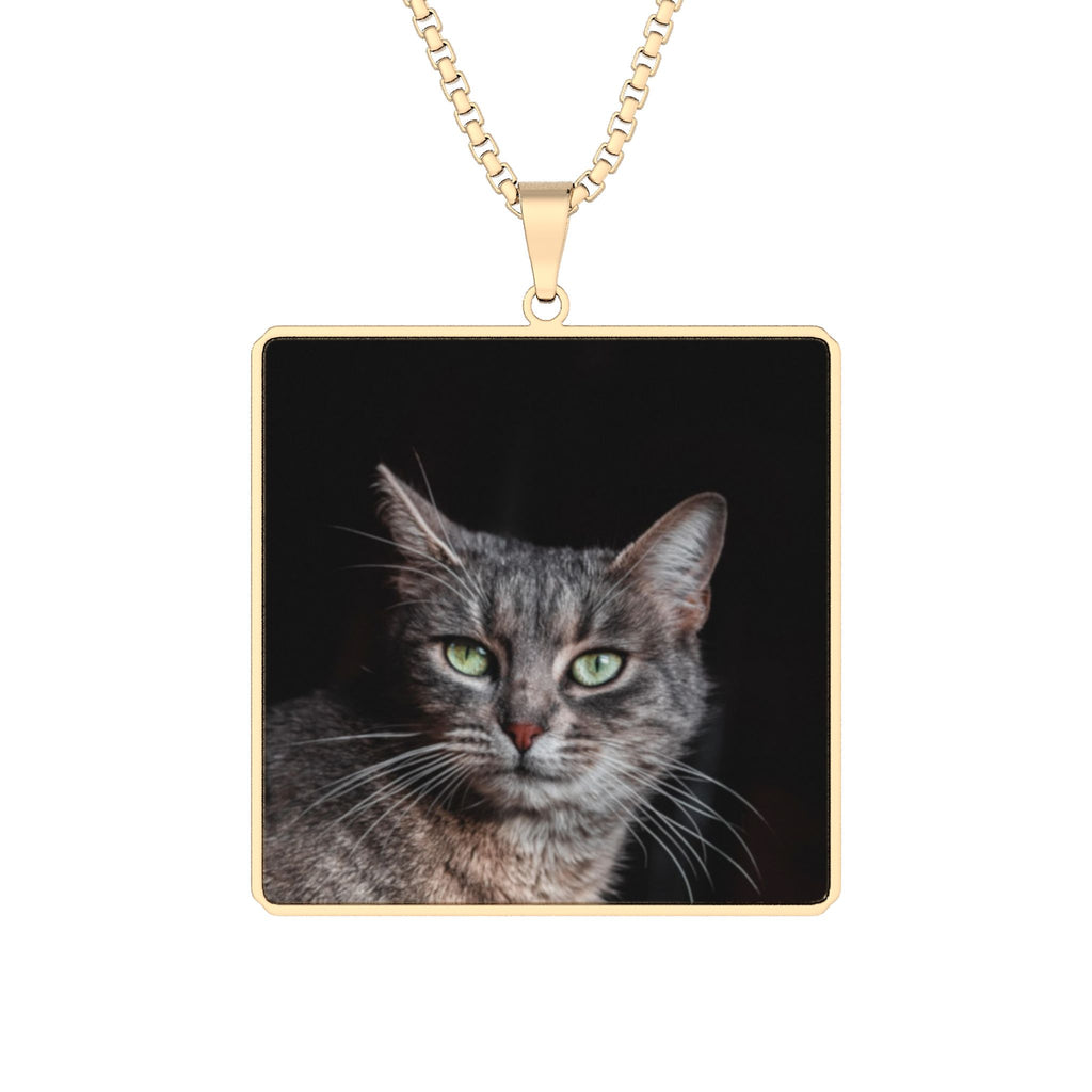 Custom Photo Square - Necklace