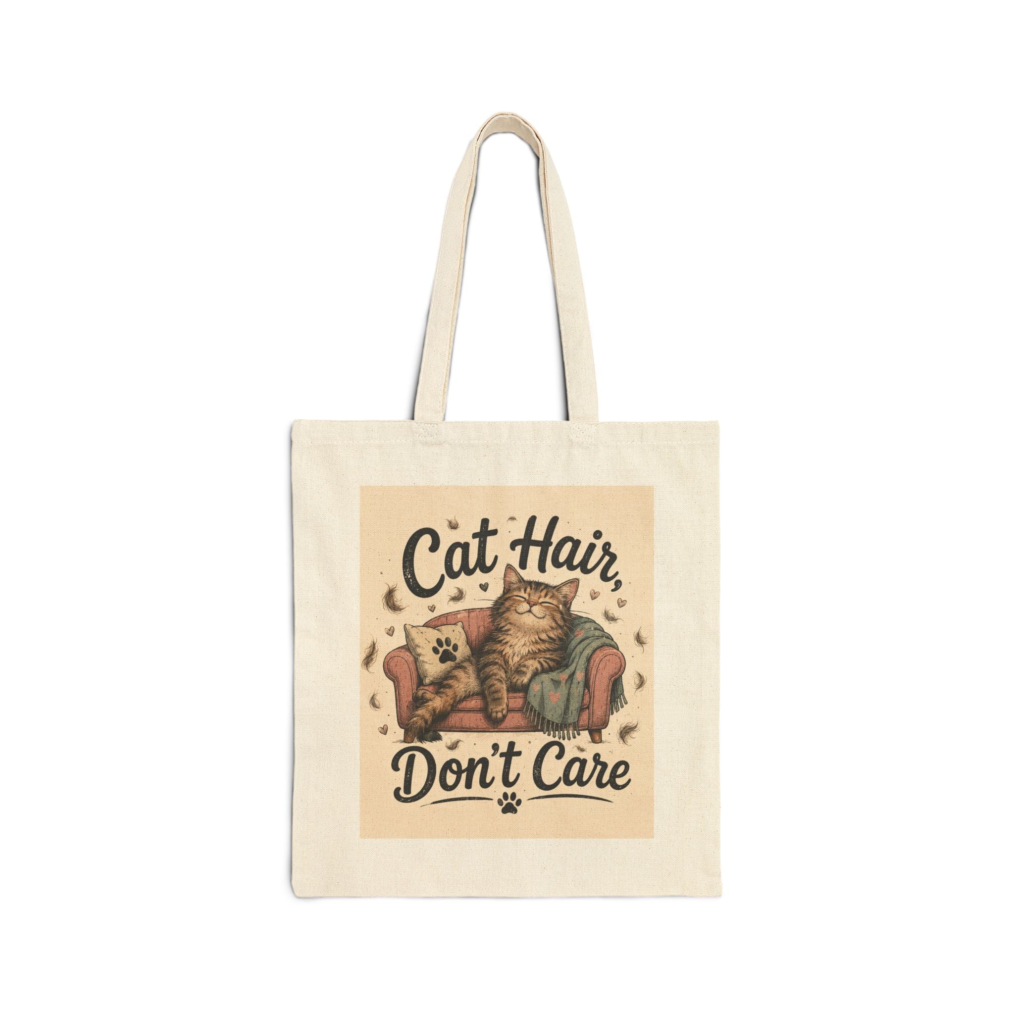 "Cat hair, Dont care" - Tote Bag
