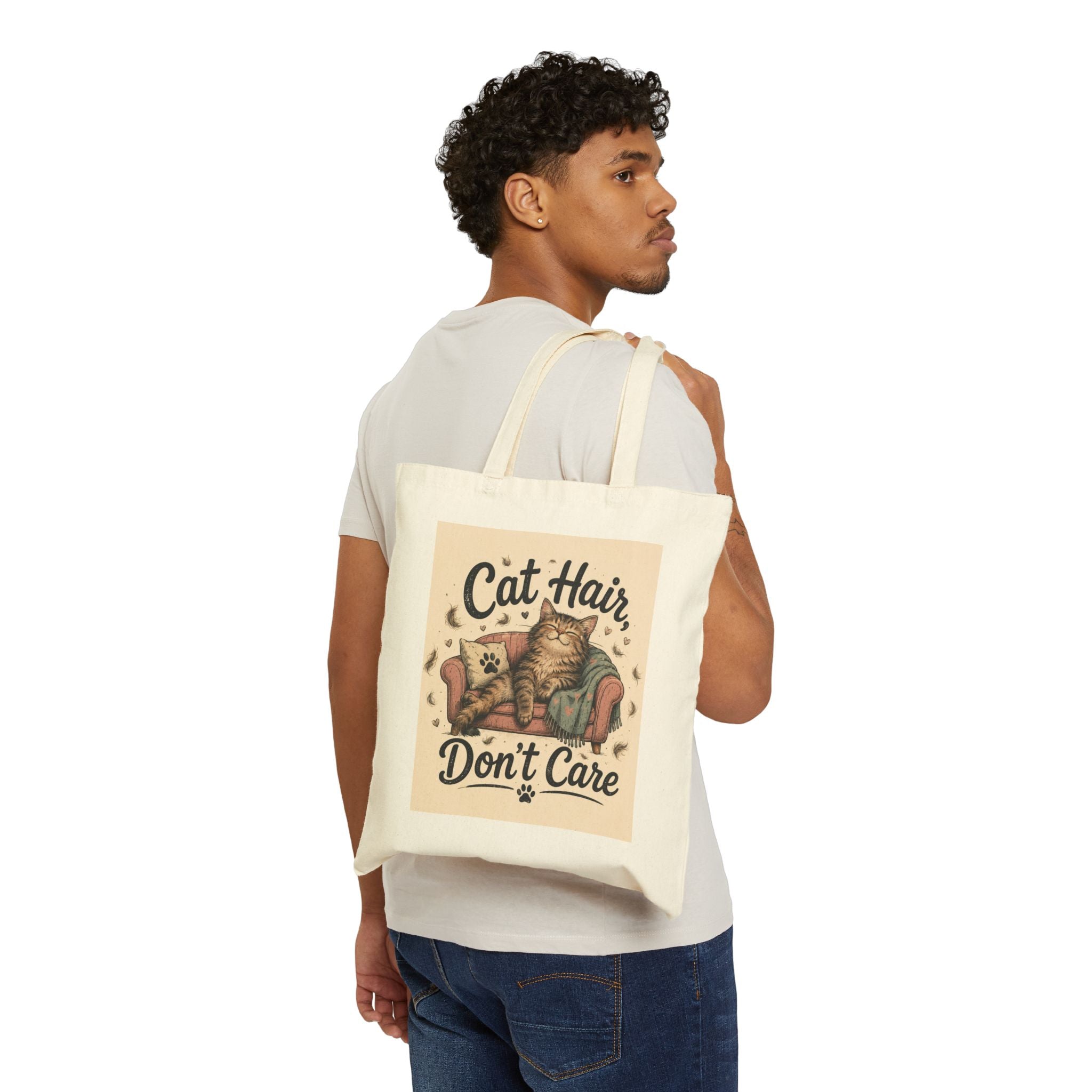 "Cat hair, Dont care" - Tote Bag