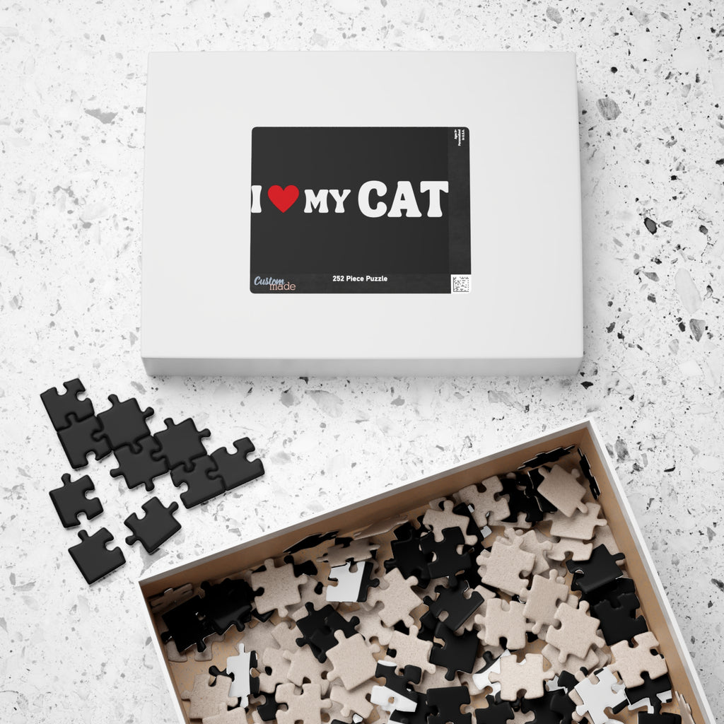 custom cat - puzzle(110/252/520 pcs)