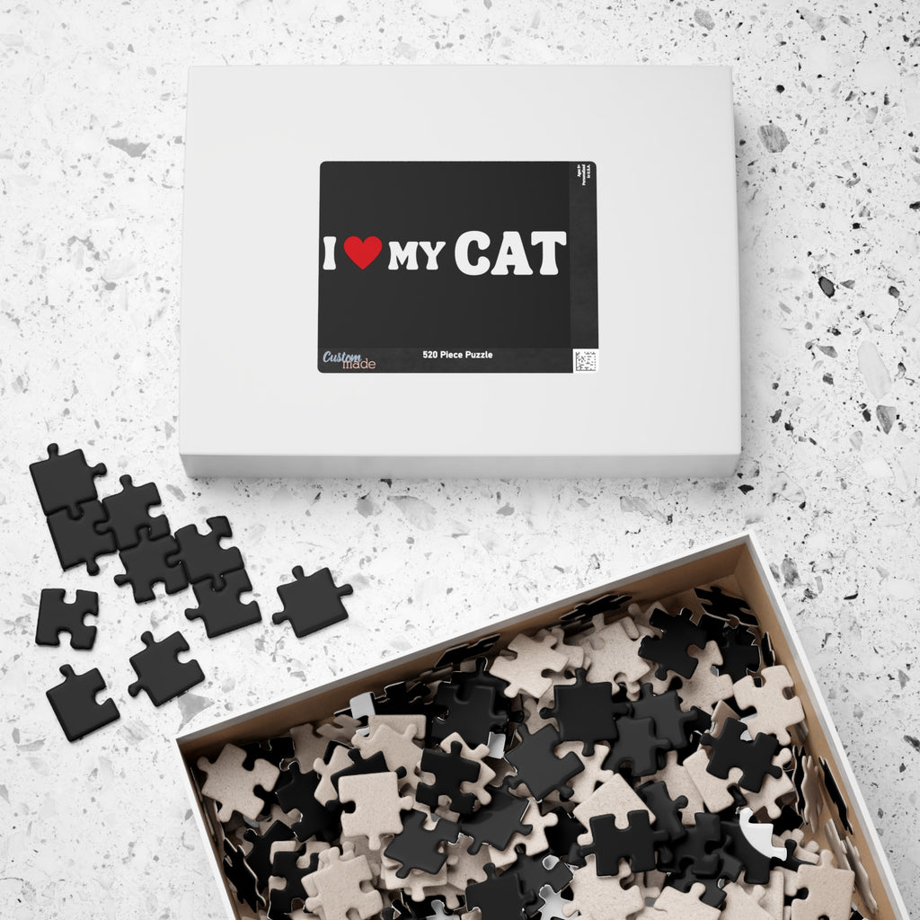 custom cat - puzzle(110/252/520 pcs)