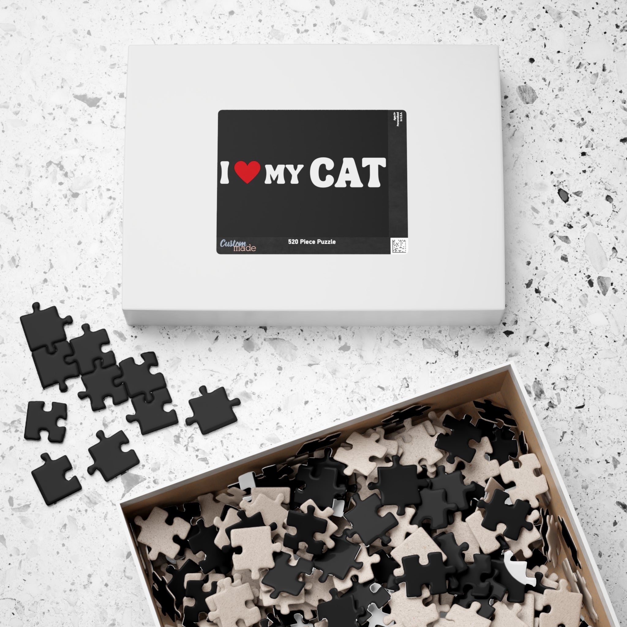 custom cat - puzzle(110/252/520 pcs)
